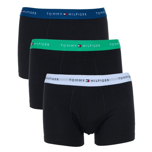 Tommy Hilfiger 3Pairs Trunk UM0UM02763 0WS Μαύρο