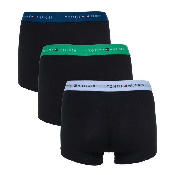 Tommy Hilfiger 3Pairs Trunk UM0UM02763 0WS Μαύρο