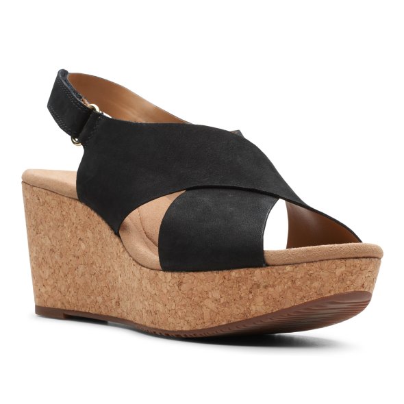 Clarks Annadel Eirwyn 26124868 Black Nubuck