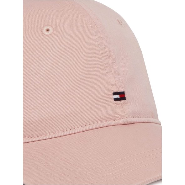 Tommy Hilfiger Καπέλο Jockey Essential Flag Soft Cap AW0AW17131 TQN Ροζ