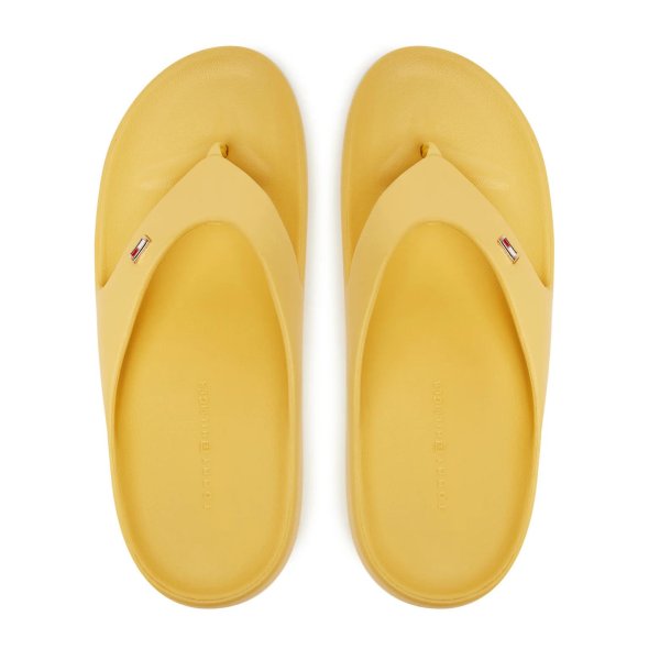 Tommy Hilfiger Γυναικεία Σαγιονάρα Comfort Beach Sandal FW0FW08522 ZQM Κίτρινο