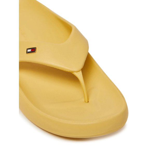 Tommy Hilfiger Γυναικεία Σαγιονάρα Comfort Beach Sandal FW0FW08522 ZQM Κίτρινο