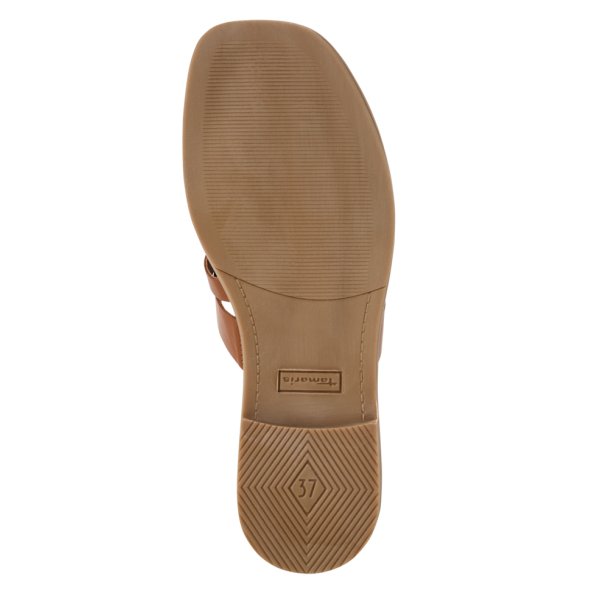 Tamaris Δερμάτινο Flat 1-27103-42 455 Cuoio