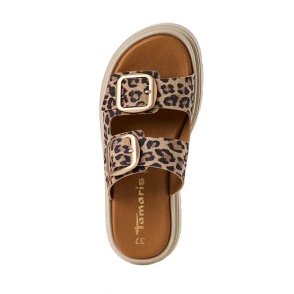 Tamaris Δερμάτινο Flat 1-27239-42 360 Leopard