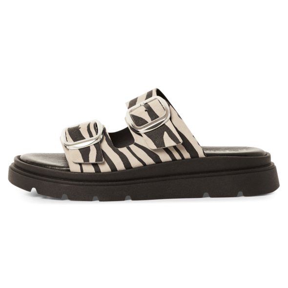 Tamaris Δερμάτινο Flat 1-27239-42 969 Zebra