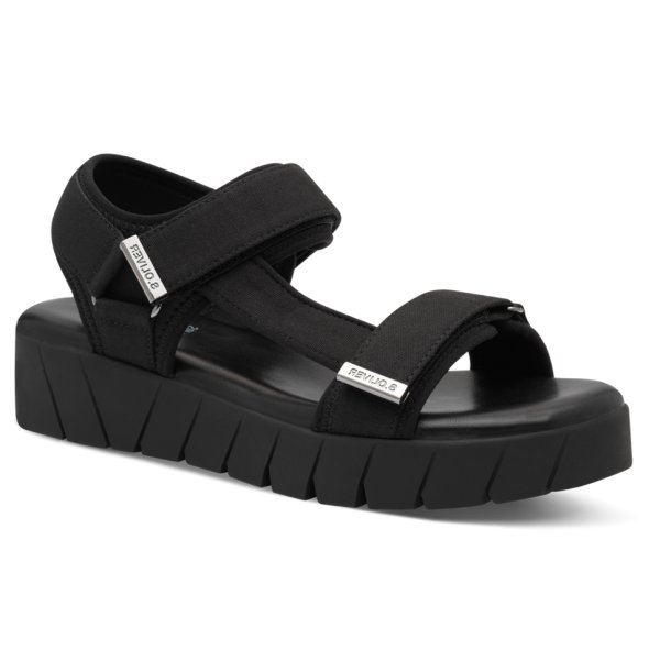 S.Oliver Flat Sport Πέδιλο 5-28706-44 001 Μαύρο