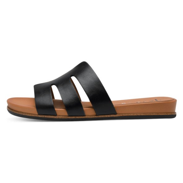 Jana 100% Comfort Γυναικεία Παντόφλα 8-27166-44 001 Μαύρο