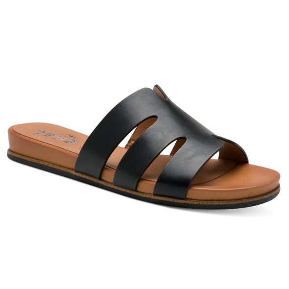 Jana 100% Comfort Γυναικεία Παντόφλα 8-27166-44 001 Μαύρο