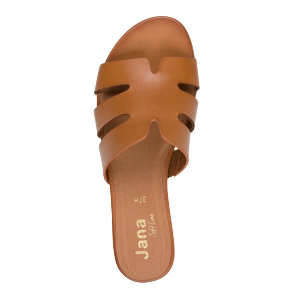 Jana 100% Comfort Γυναικεία Παντόφλα 8-27166-44 300 Tan