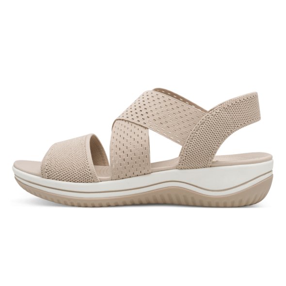 Jana 100% Comfort Γυναικείο Flat 8-28768-42 499 Beige/Gold