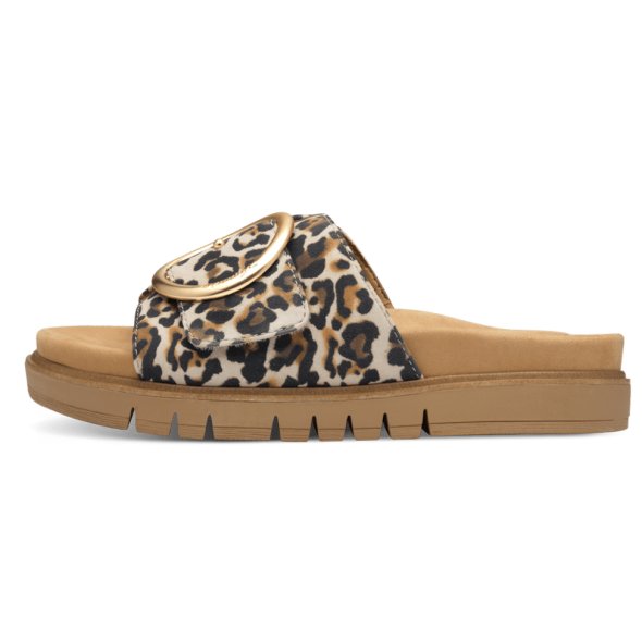 Tamaris Comfort Δερμάτινη Παντόφλα 8-87106-42 903 Leopard