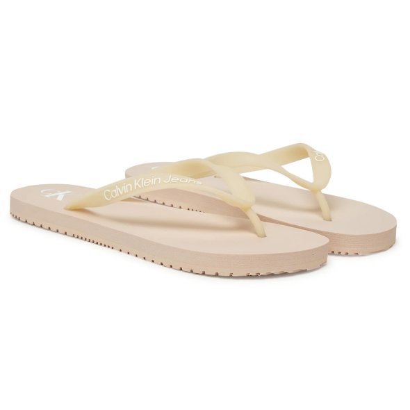 Calvin Klein Σαγιονάρα Beach Sandal Transparent YW0YW01829 VIC Ροζ