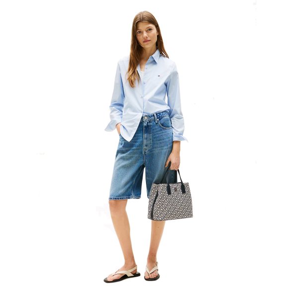 Tommy Hilfiger Γυναικεία Τσάντα AW0AW17444 DW6 Μπλε