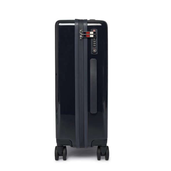 Tommy Hilfiger Th Cabin Size Suitcase AW0AW17829 DW6 Μπλε