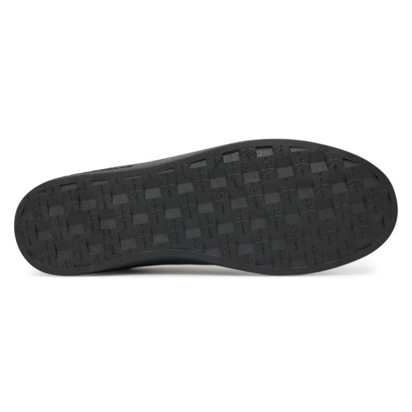 Calvin Klein Ανδρικό Δερμάτινο Sneaker YM0YM01369 Μαύρο