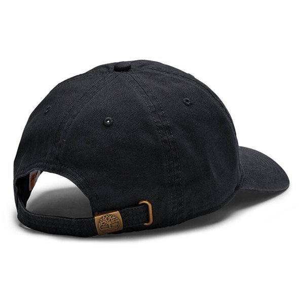 Timberland Cotton Canvas Baseball Cap A61UJ 001 Μαύρο