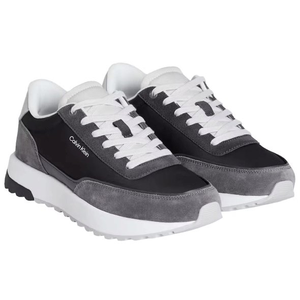 Calvin Klein Ανδρικό Sneaker HM0HM01714 0IP Γκρι/Μαύρο