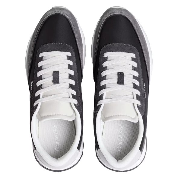 Calvin Klein Ανδρικό Sneaker HM0HM01714 0IP Γκρι/Μαύρο