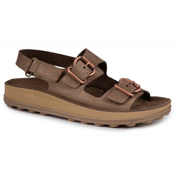 Fantasy Sandals Fabiola S349 Brown Nubuck