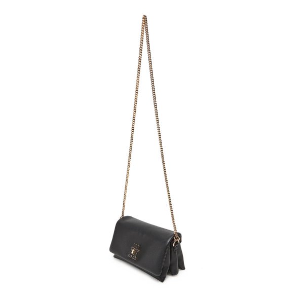Tommy Hilfiger Γυναικείο Τσαντάκι Ώμου AW0AW17462 BDS Μαύρο