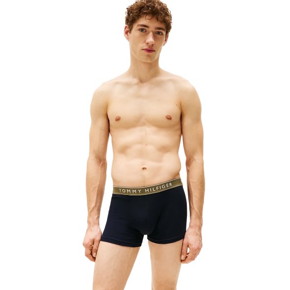 Tommy Hilfiger 3Pairs Trunk UM0UM03457 0WK Μπλε