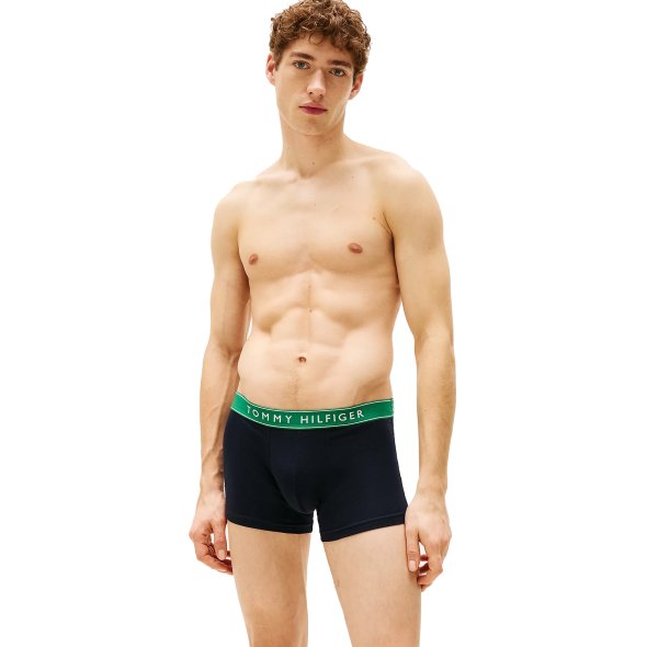 Tommy Hilfiger 3Pairs Trunk UM0UM03457 0WK Μπλε