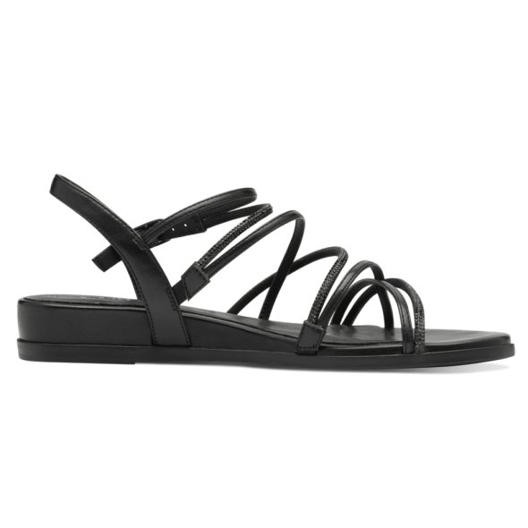 Tamaris Flat Πέδιλο 1-28103-42 001 Μαύρο