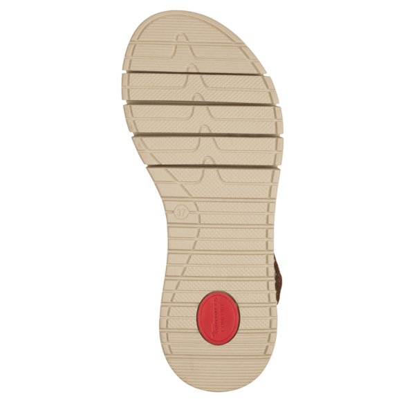 Tamaris Comfort Δερμάτινο Πέδιλο 8-88720-44 440 Nut