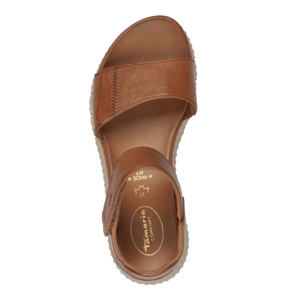 Tamaris Comfort Δερμάτινο Πέδιλο 8-88720-44 440 Nut