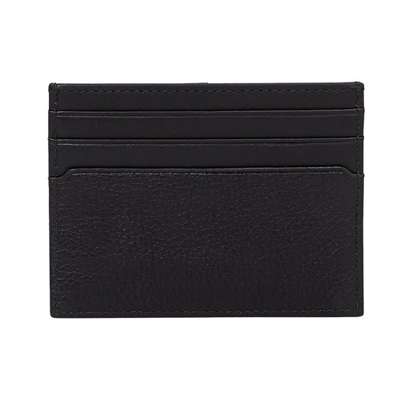 Tommy Hilfiger Δερμάτινη Θήκη Καρτών AM0AM13338 BDS Μαύρο