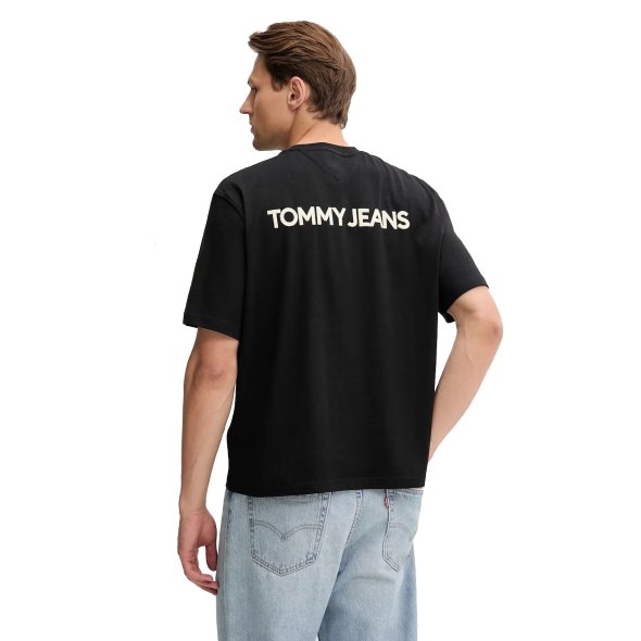 Tommy Hilfiger Ανδρικό T-Shirt DM0DM21785 BDS Μαύρο