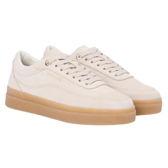 Tommy Hilfiger Γυναικείο Sneaker FW0FW08686 ACG Μπεζ