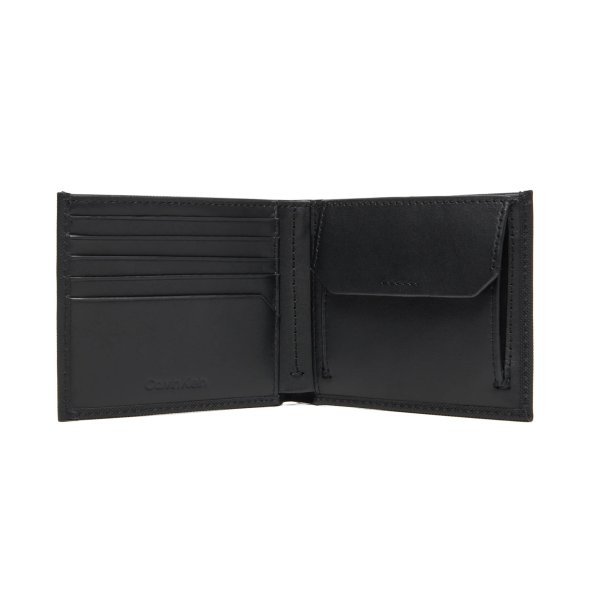 Calvin Klein Δερμάτινο Ανδρικό Πορτοφόλι LV04D1043G UB1 Μαύρο