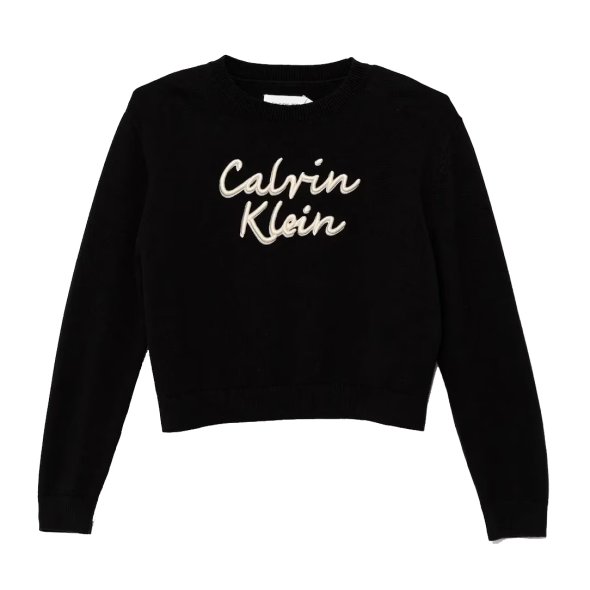 Calvin Klein Παιδική Μπλούζα Για Κορίτσια IG0IG02971 BEH Μαύρο