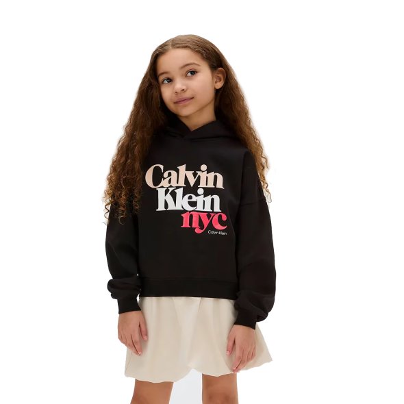 Calvin Klein Παιδικό Φούτερ Για Κορίτσια IG0IG02989 BEH Μαύρο