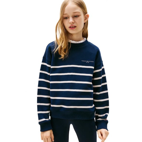 Tommy Hilfiger Παιδική Unisex Μπλούζα KS0KS00633 C1G Μπλε