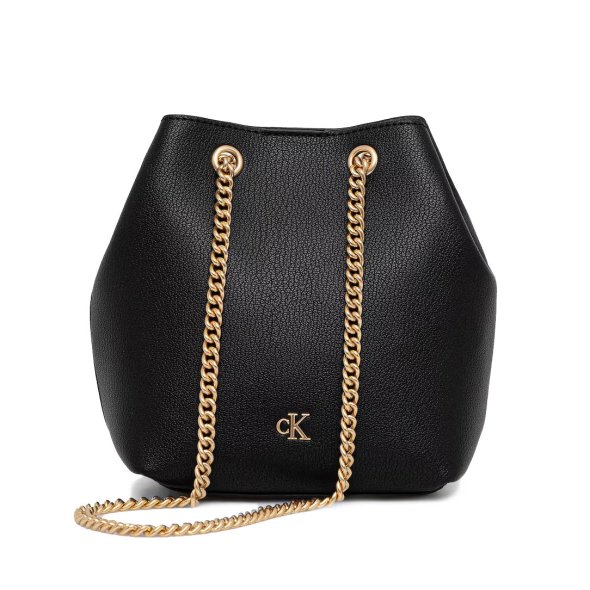 Calvin Klein Γυναικεία Τσάντα Minimal Monogram LV04F3214G UB1 Μαύρο