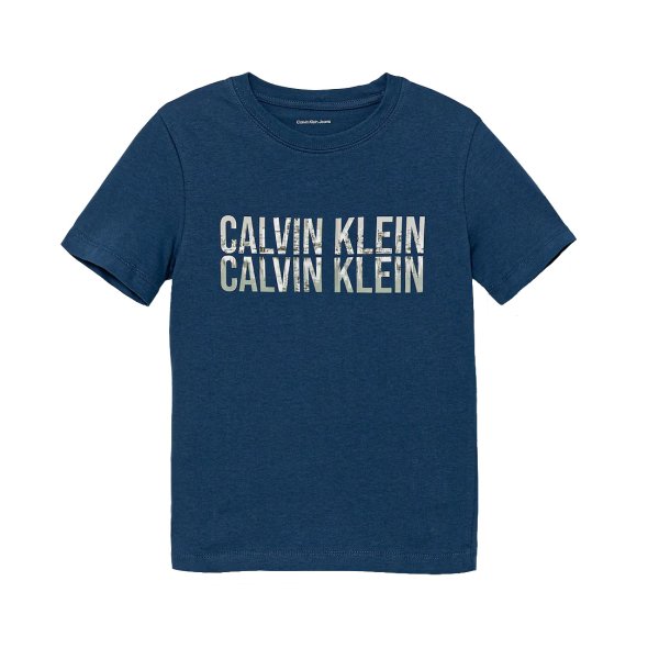 Calvin Klein Παιδικό T-Shirt Για Αγόρια IB0IB02530 C3I Μπλε