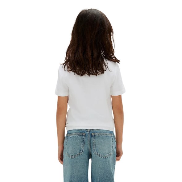 Calvin Klein Παιδικό T-Shirt Για Αγόρια IB0IB02544 YAF Λευκό