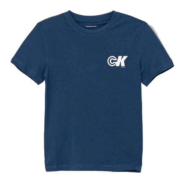 Calvin Klein Παιδικό T-Shirt Για Αγόρια IB0IB02544 C3I Μπλε