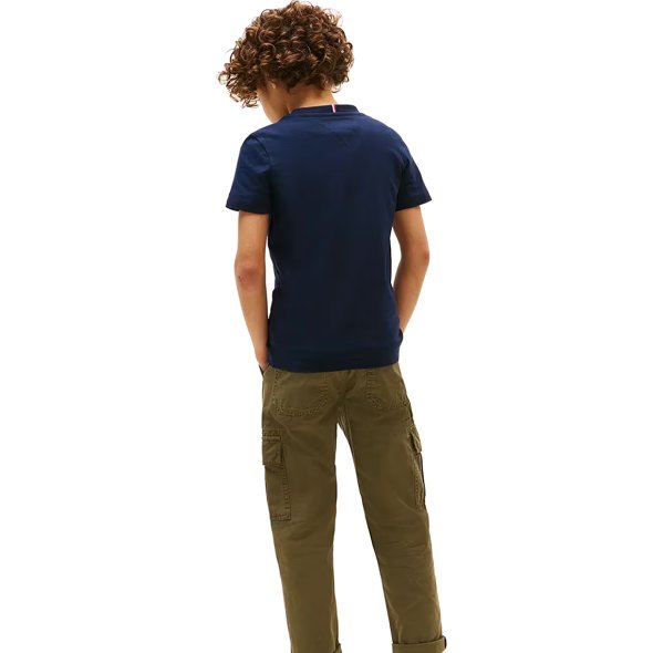 Tommy Hilfiger Παιδικό T-Shirt Για Αγόρια KB0KB09719 C1G Μπλε