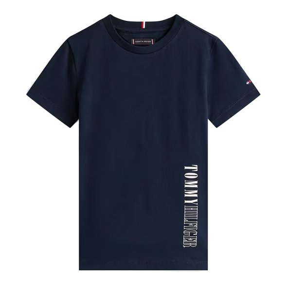 Tommy Hilfiger Παιδικό T-Shirt Για Αγόρια KB0KB09870 C1G Μπλε