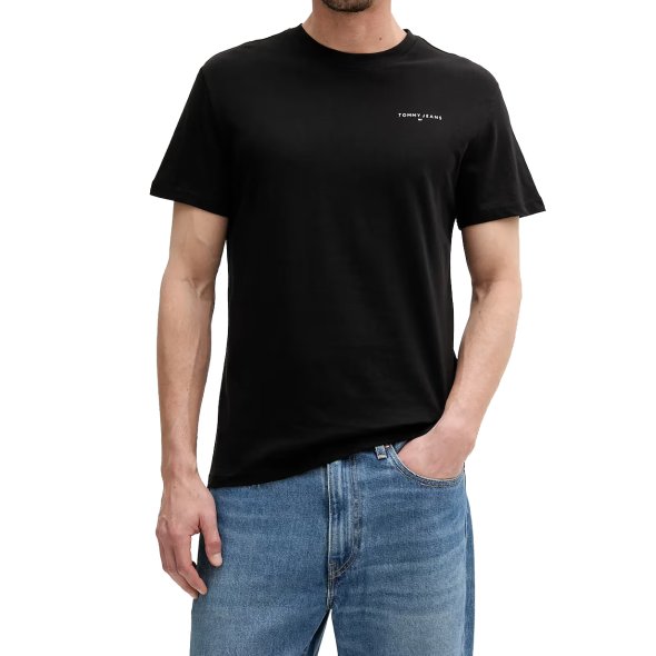 Tommy Hilfiger Ανδρικό T-Shirt DM0DM21780 BDS Μαύρο