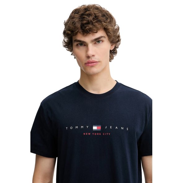 Tommy Hilfiger Ανδρικό T-Shirt DM0DM21911 C1G Μπλε