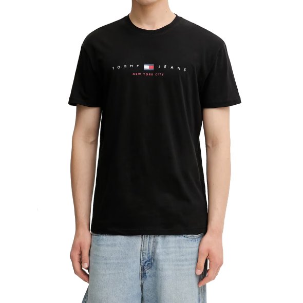 Tommy Hilfiger Ανδρικό T-Shirt DM0DM21911 BDS Μαύρο