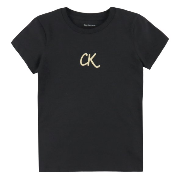 Calvin Klein Παιδικό T-Shirt Για Κορίτσια IG0IG02972 BEH Μαύρο
