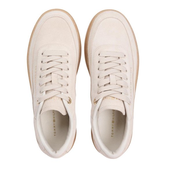 Tommy Hilfiger Γυναικείο Sneaker FW0FW08686 ACG Μπεζ