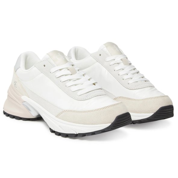 Calvin Klein Γυναικείο Sneaker YW0YW01963 02R Λευκό