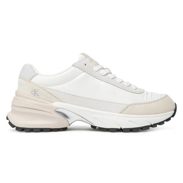 Calvin Klein Γυναικείο Sneaker YW0YW01963 02R Λευκό