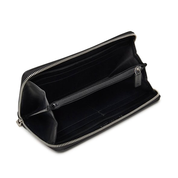 Calvin Klein Γυναικείο Μεγάλο Πορτοφόλι LV04K1005G UB1 Μαύρο
